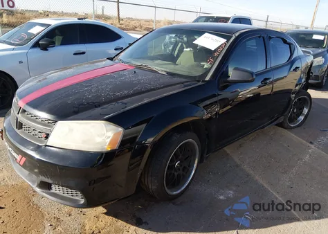 2014 Dodge Avenger Se z USA, uszkodzony, nr VIN 1C3CDZAB9EN146143